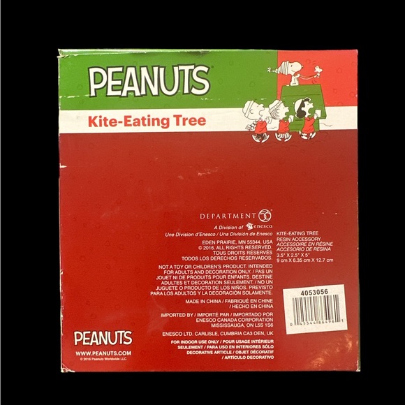 Department 56 Peanuts Village Kite-Eating Tree Accessory - RETIRED - new in box - Picture 2 of 4